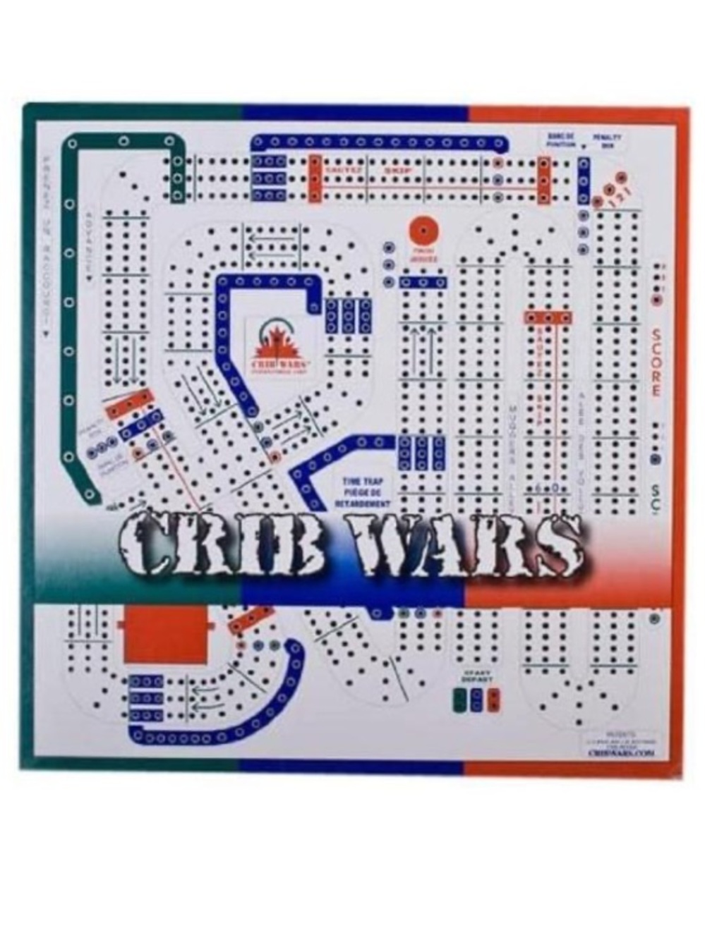 Brand New🌈 Crib Wars Deluxe Cribbage Game christmas gifts